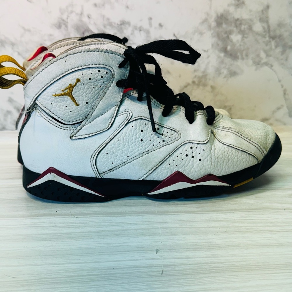 Nike Air Jordan 7 Retro Cardinal 2022 PS DJ2778-106 Size 3Y